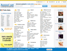 Tablet Screenshot of annunci.net